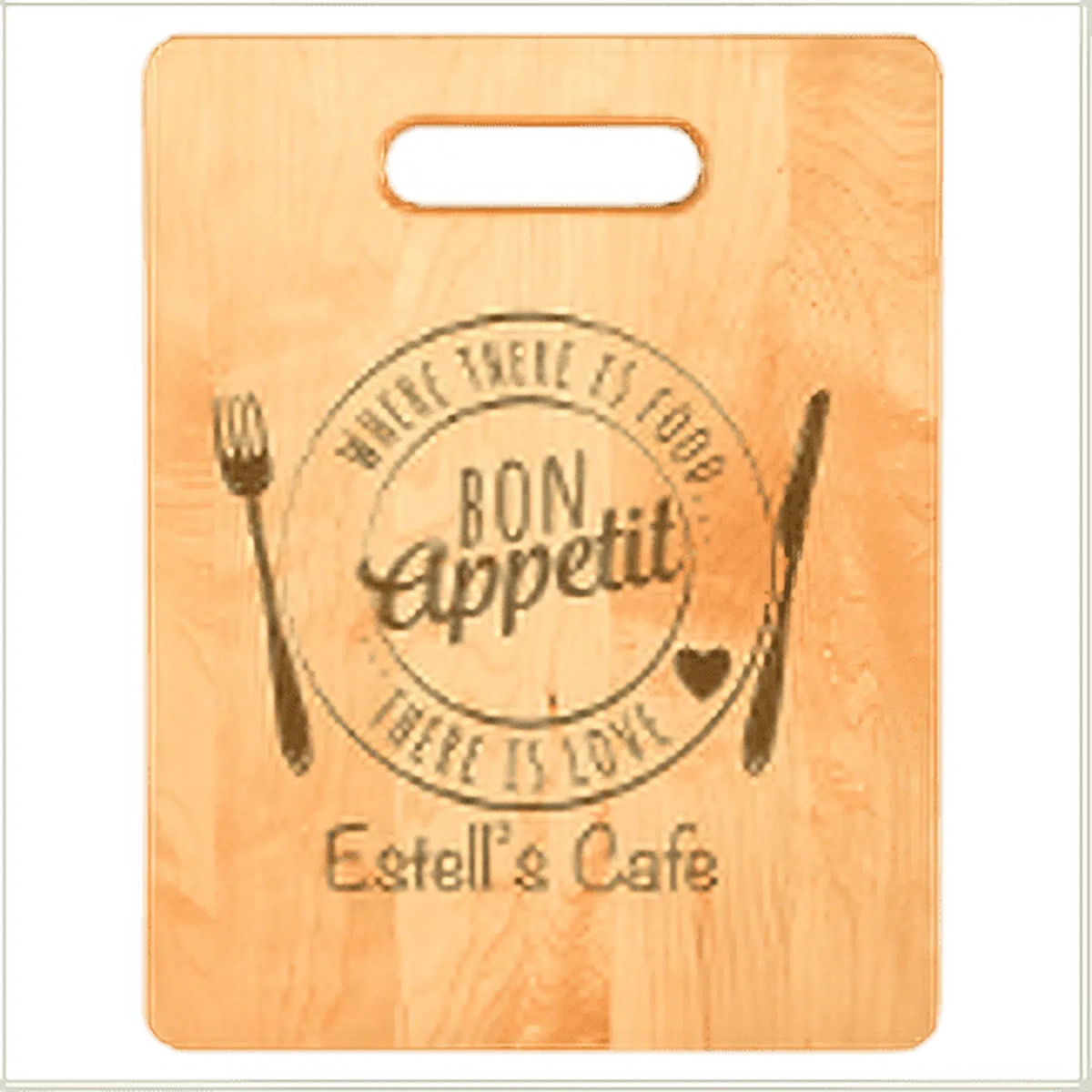 Maple Cutting Board (Various Sizes) - LightForce Laser Engraving, LLC