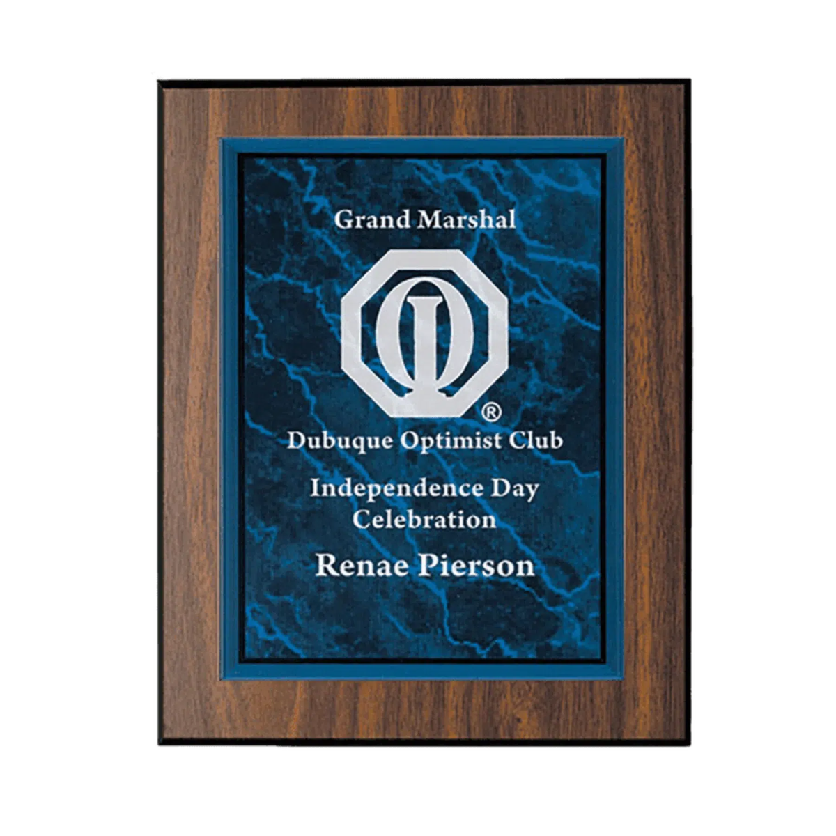 Marble Acrylic Plaque Plates (Various Colors) - LightForce Laser Engraving, LLC