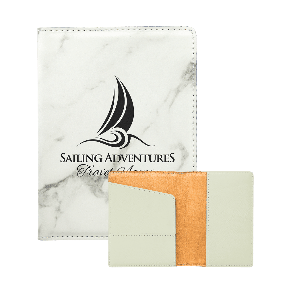 Passport Holders - White Marble