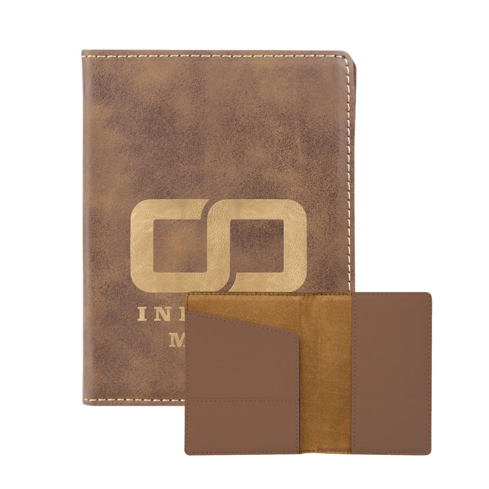 Passport Holders - Rustic/Gold