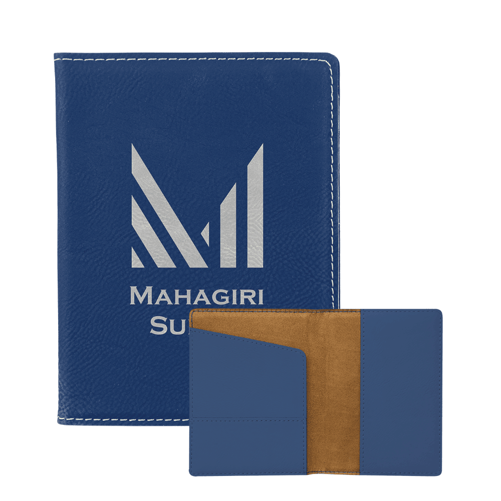 Passport Holders - Blue/Silver