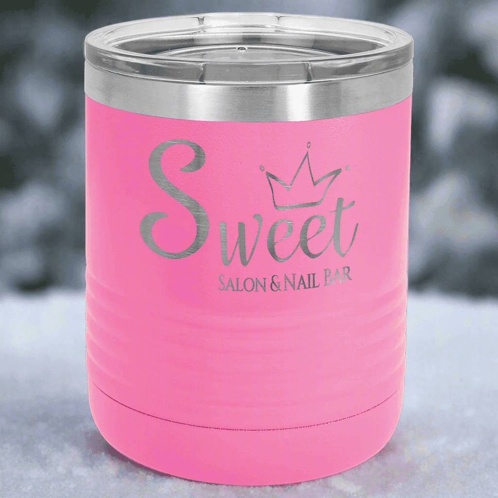 Personalized 20 oz. Ringneck Tumblers - Polar Camel Colors and Sport Themes - Black/Silver Ring (Slider Lid)