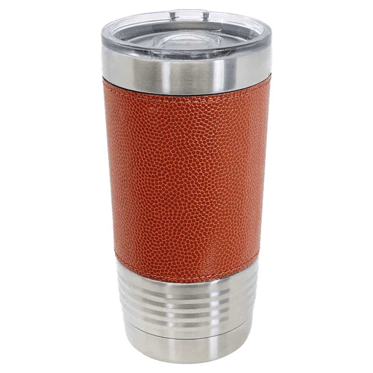 Personalized 20 oz. Ringneck Tumblers - Polar Camel Colors and Sport Themes - Coral (Slider Lid)