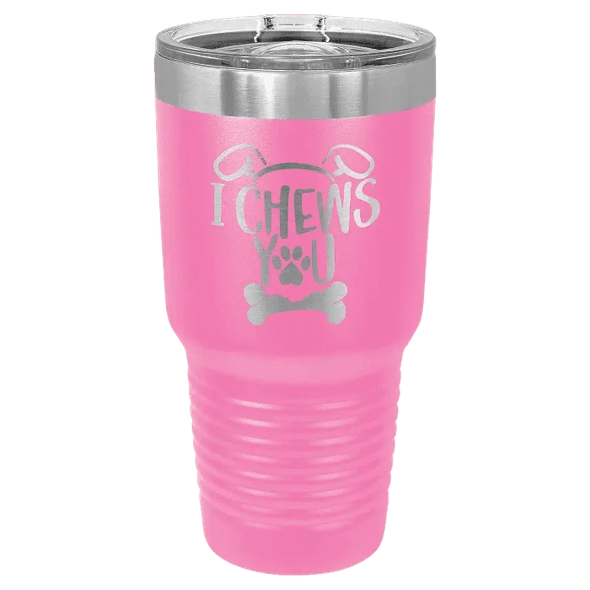 Personalized 20 oz. Ringneck Tumblers - Polar Camel Colors and Sport Themes - Pink (Slider Lid)