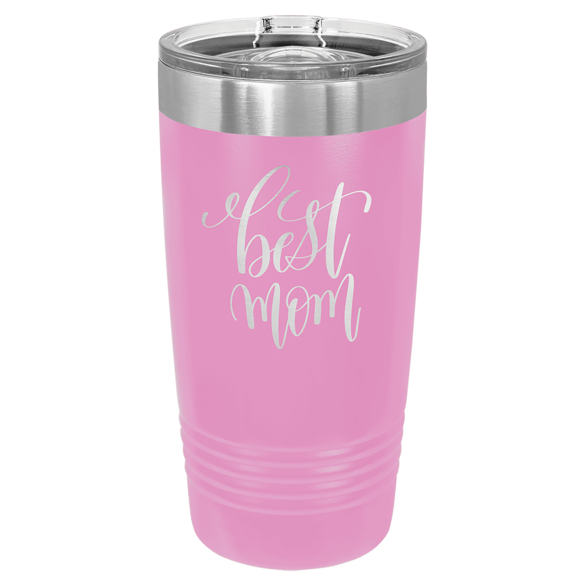 Personalized 20 oz. Ringneck Tumblers - Polar Camel Colors and Sport Themes - Light Purple (Slider Lid)