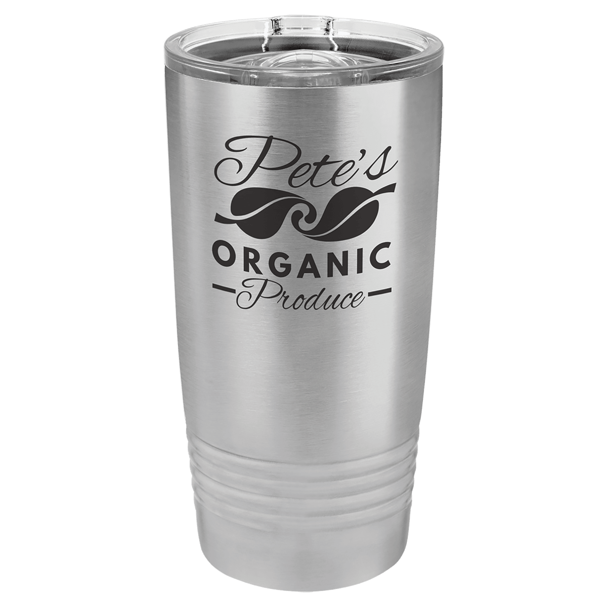 Personalized 20 oz. Ringneck Tumblers - Polar Camel Colors and Sport Themes - Stainless (Slider Lid)