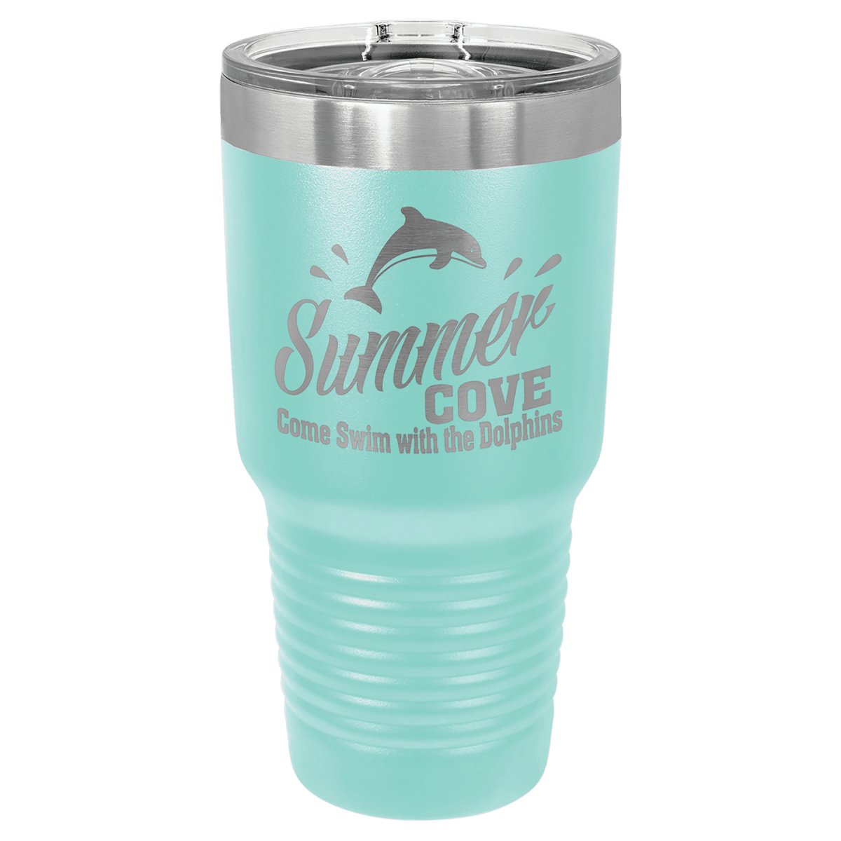 Personalized 20 oz. Ringneck Tumblers - Polar Camel Colors and Sport Themes - Stainless (Slider Lid)