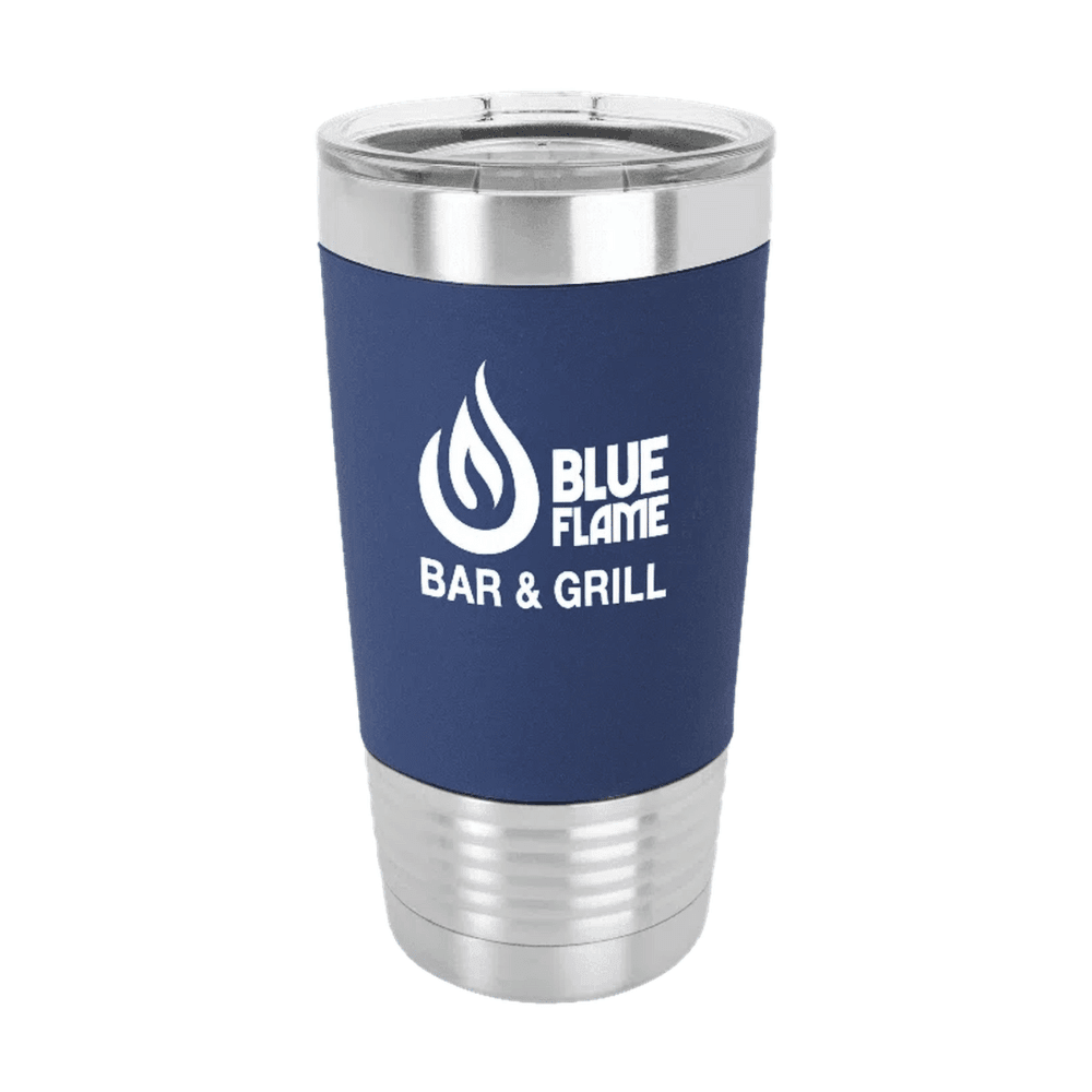 Personalized 20 oz. Ringneck Tumblers - Polar Camel with Silicone Grip - Navy Blue