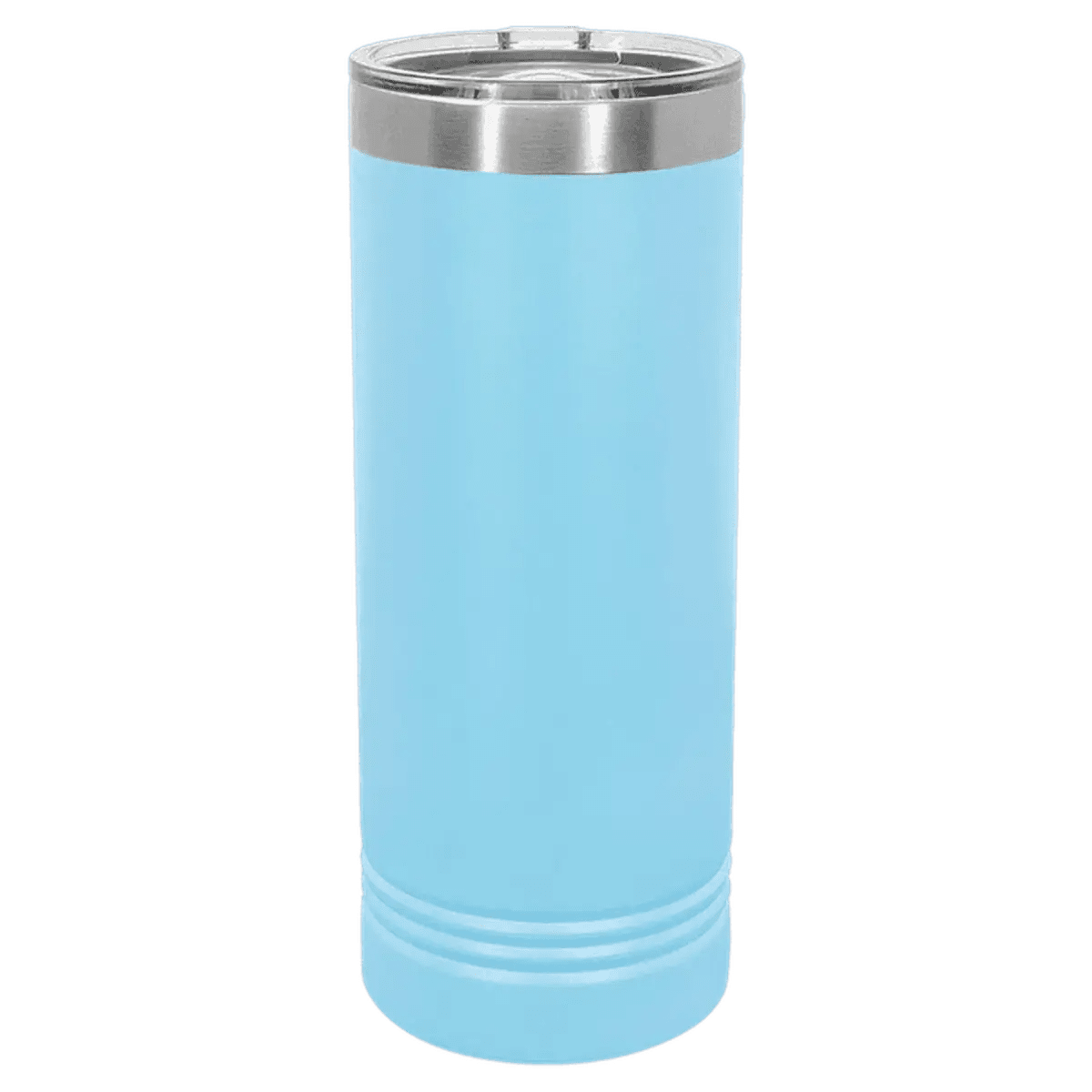 Personalized 22 oz. Skinny Tumblers – 2X Polar Camel Drinkware - White/Prism