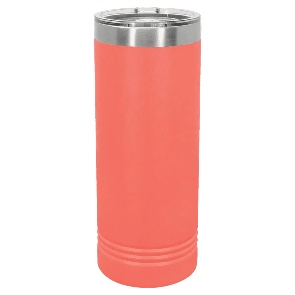 Personalized 22 oz. Skinny Tumblers – 2X Polar Camel Drinkware - White/Prism