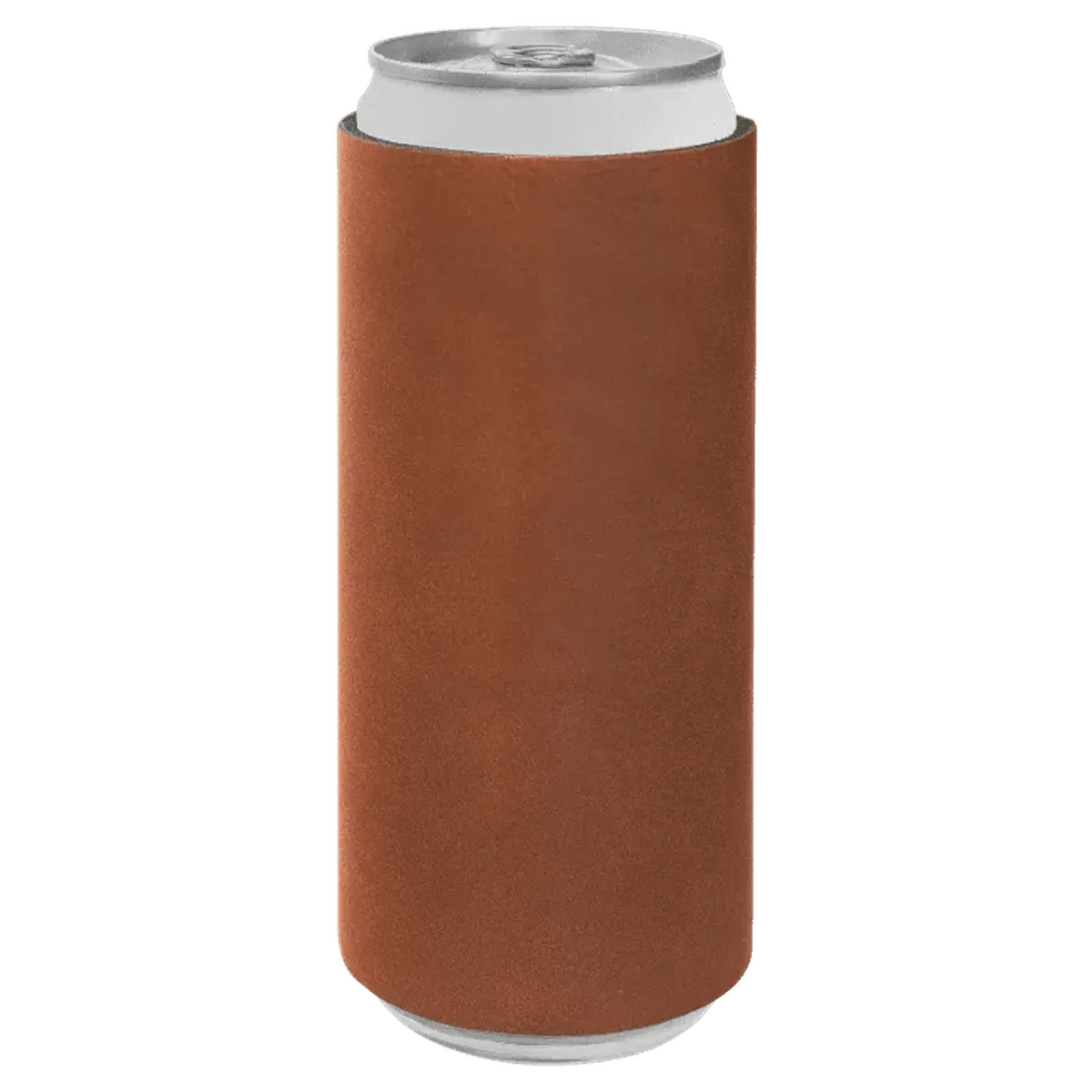 Personalized Beverage Holder for Slim Cans and Bottles - Rawhide