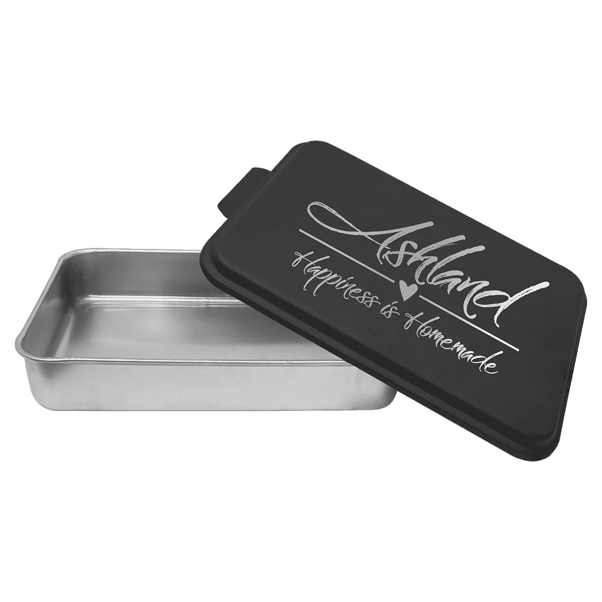 Personalized Cake Pans with Snap - On Lids - Cake Pan