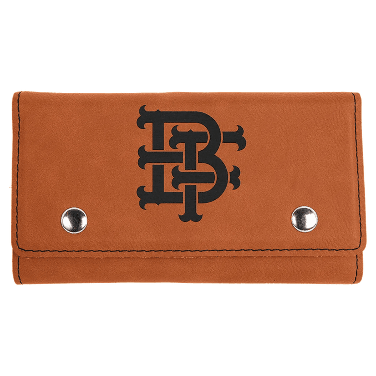 Personalized Card & Dice Set with Travel Case - Rawhide