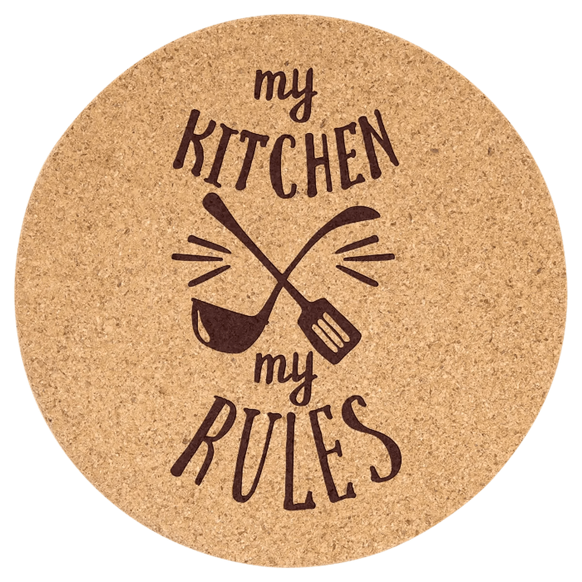 Personalized Cork Coasters and Trivets - Trivet