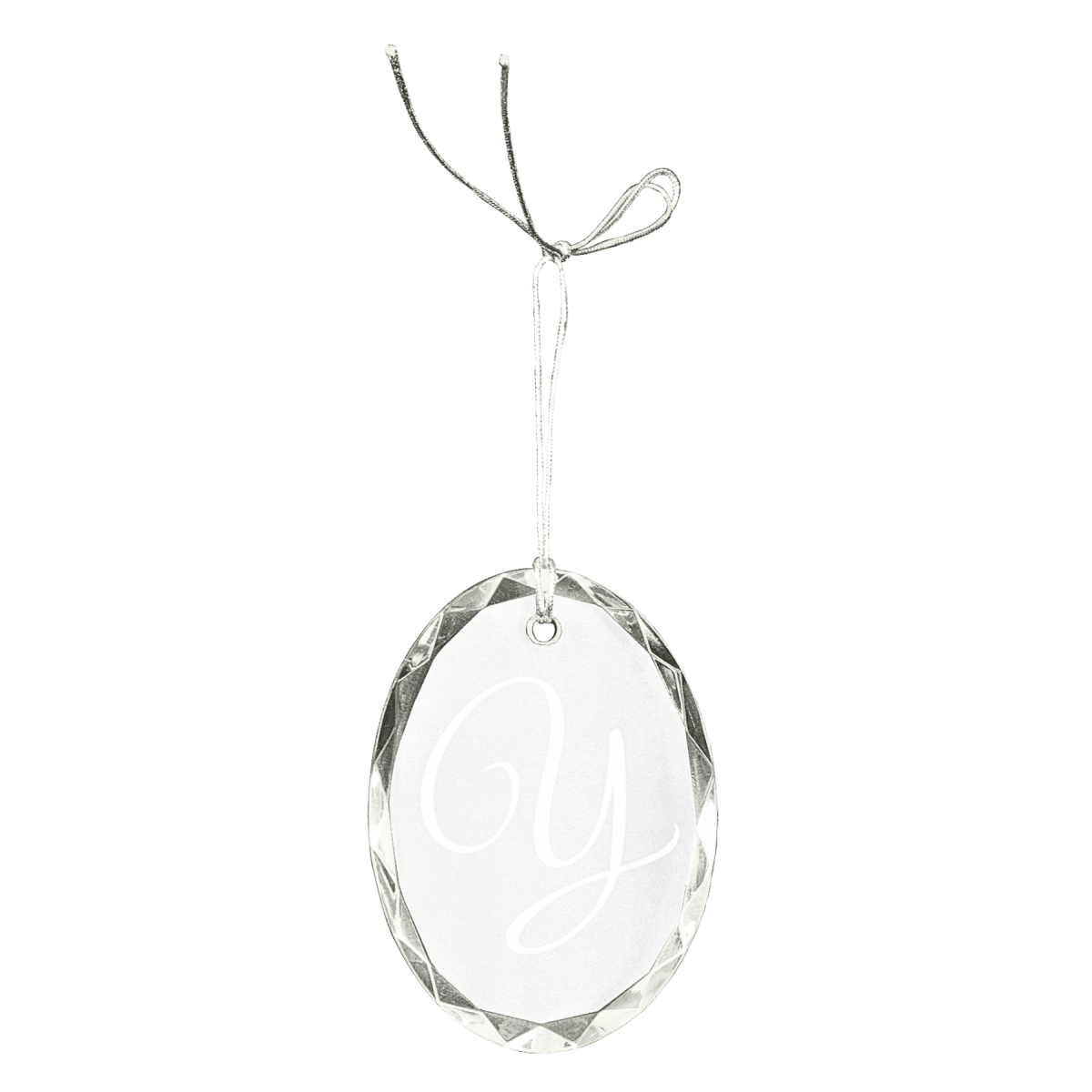 Personalized Crystal Ornaments with Ribbon and Gift Box - Star