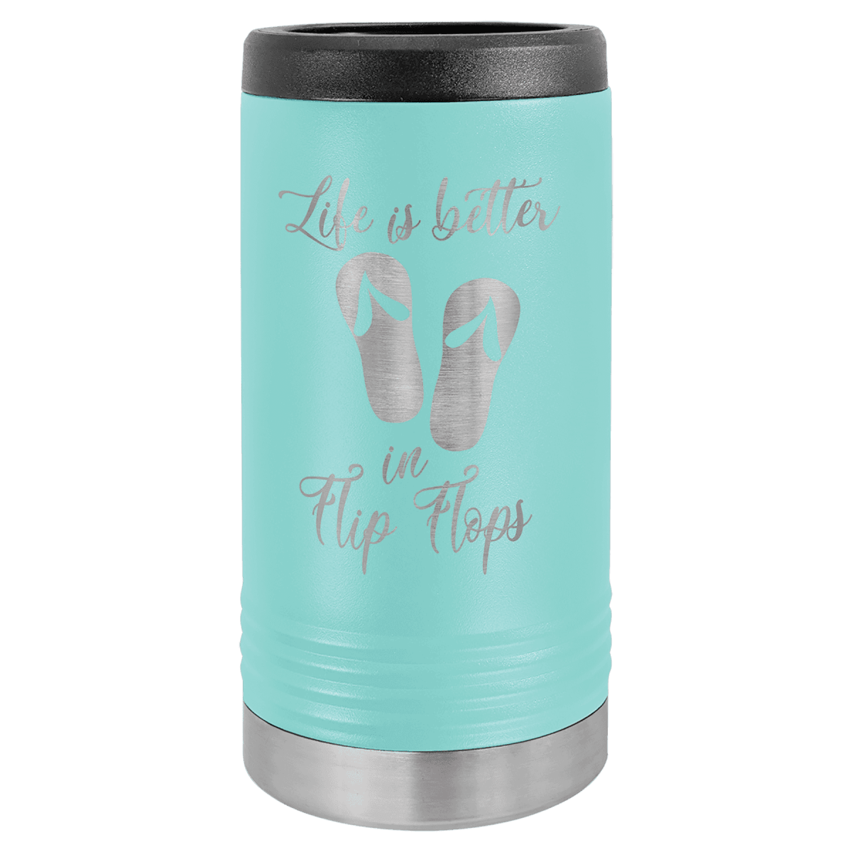 Personalized Insulated Beverage Holders for Cans & Bottles - Slim