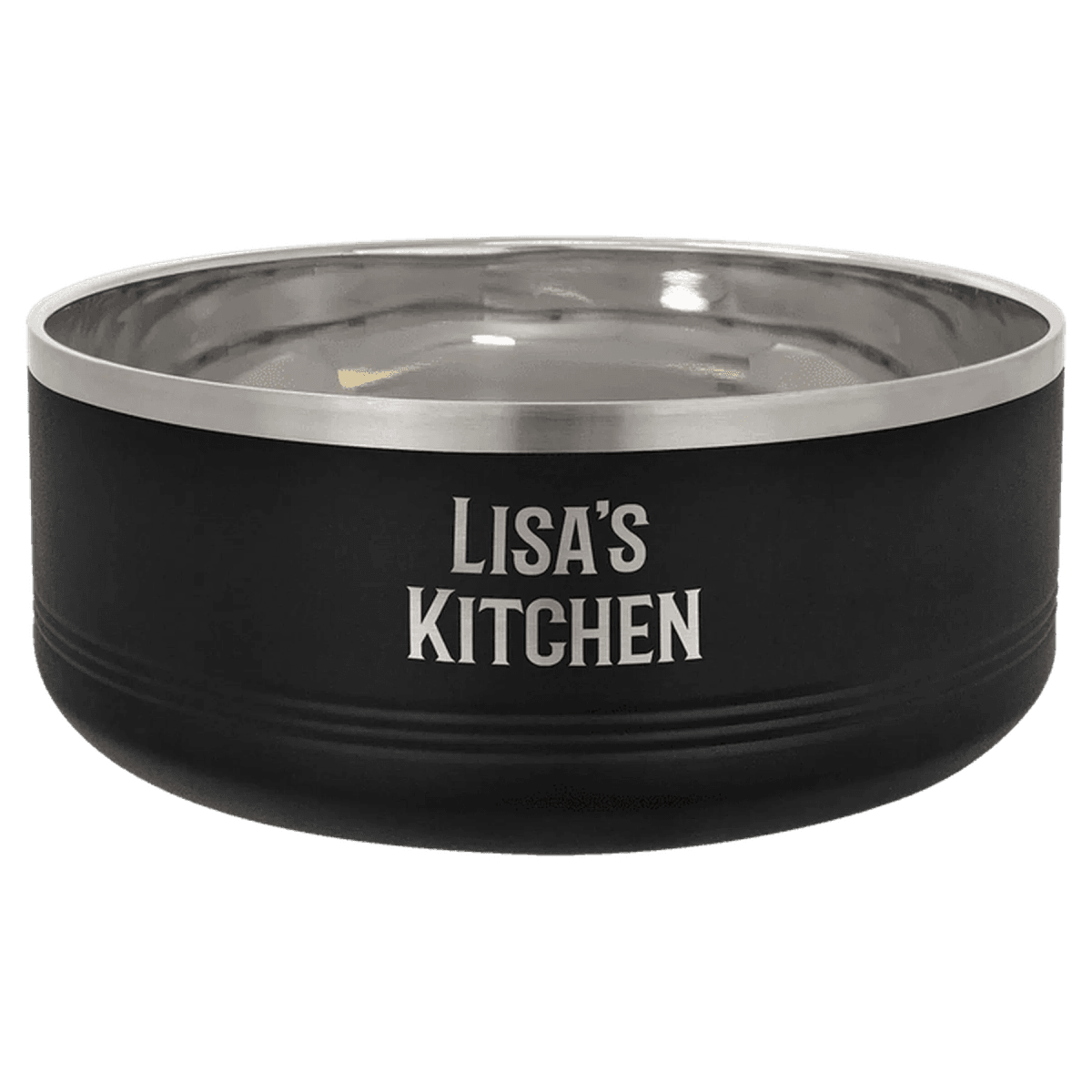 Personalized Insulated Serving Bowls – Polar Camel 1.5 Qt. or 3 Qt. Sizes - White