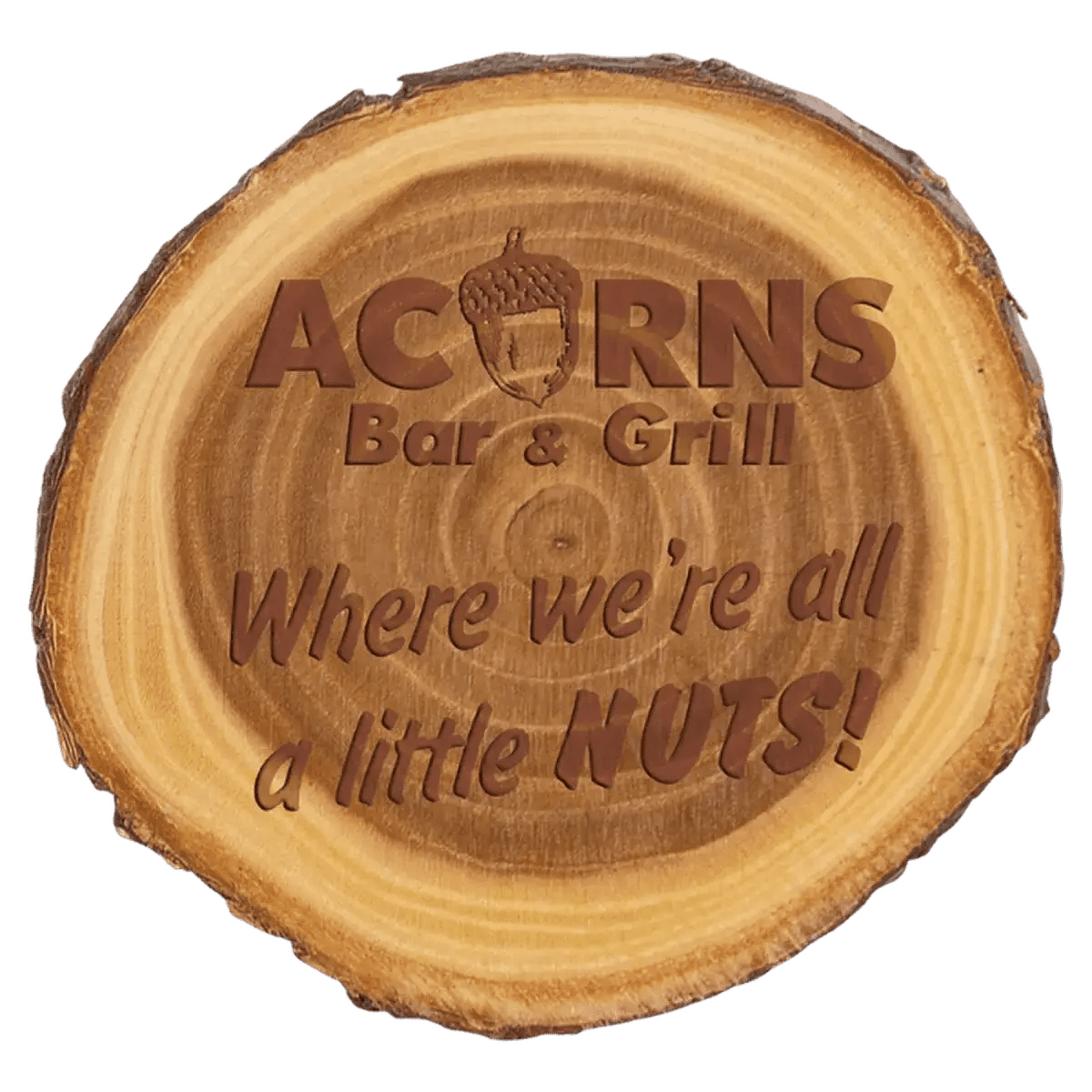 Personalized Log Refrigerator Magnets - Rectangle