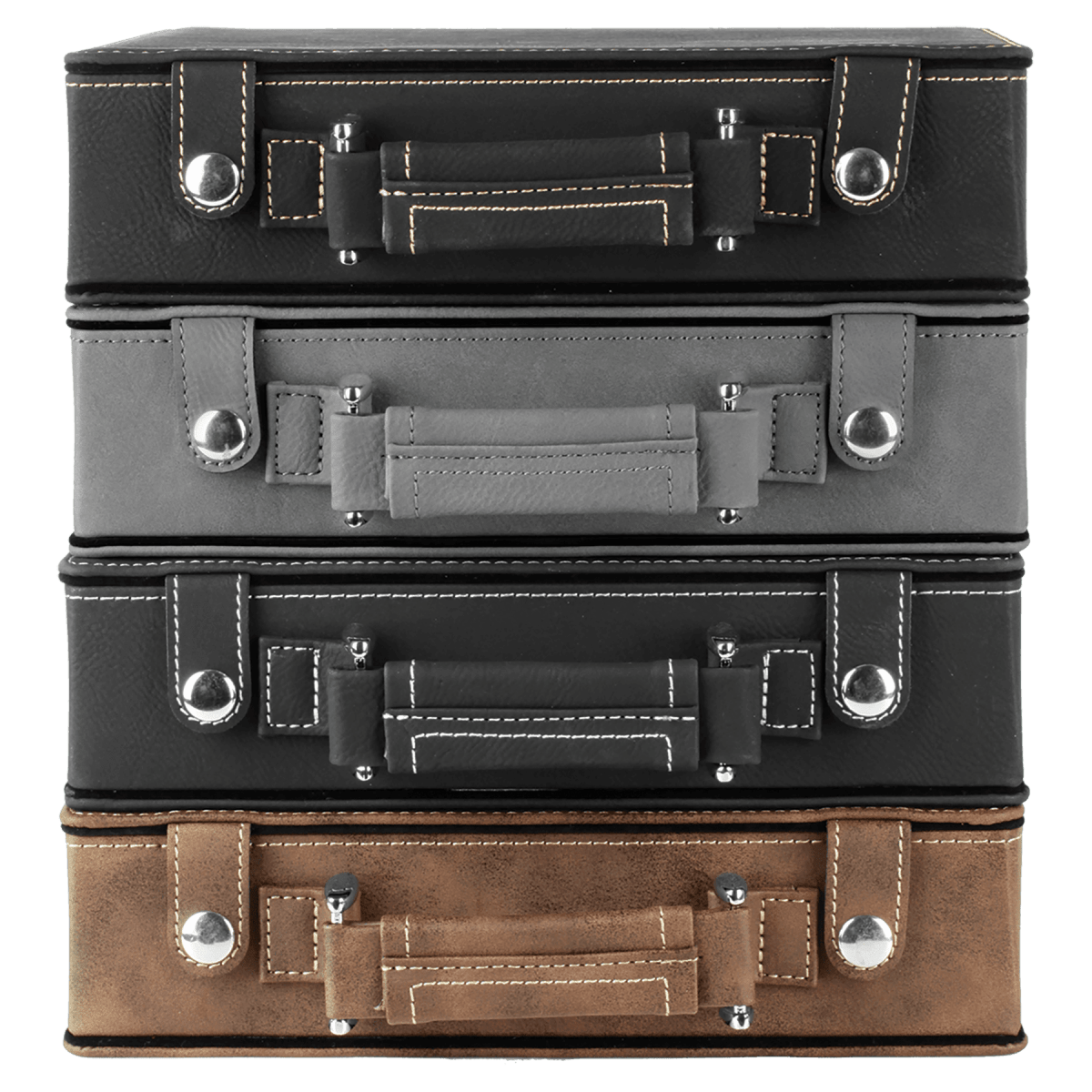 Personalized Poker Set in Leatherette Carry Case - 100 chips, 2 Card Decks - Football
