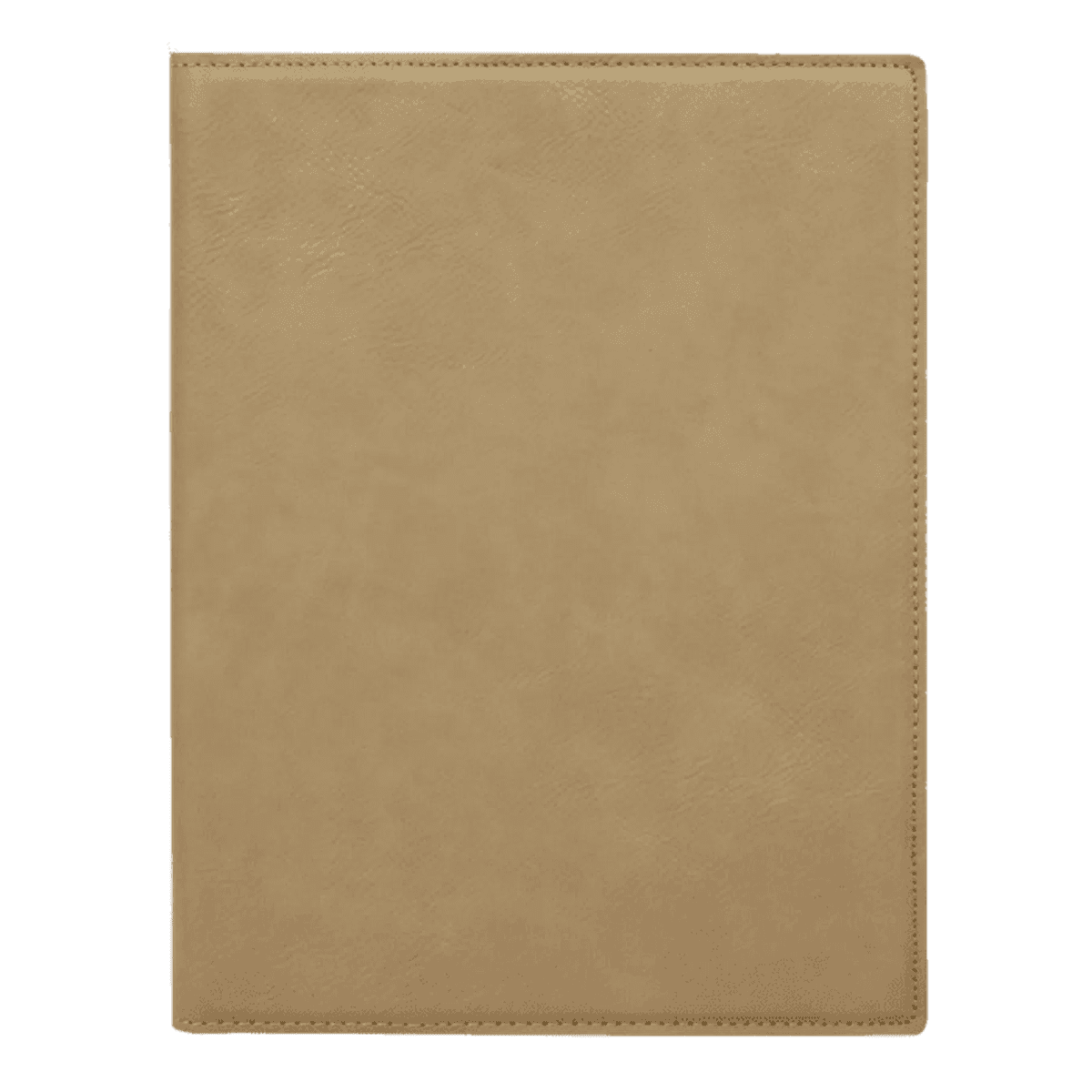 Personalized Portfolios with Zipper and Notepad - Black/Gold