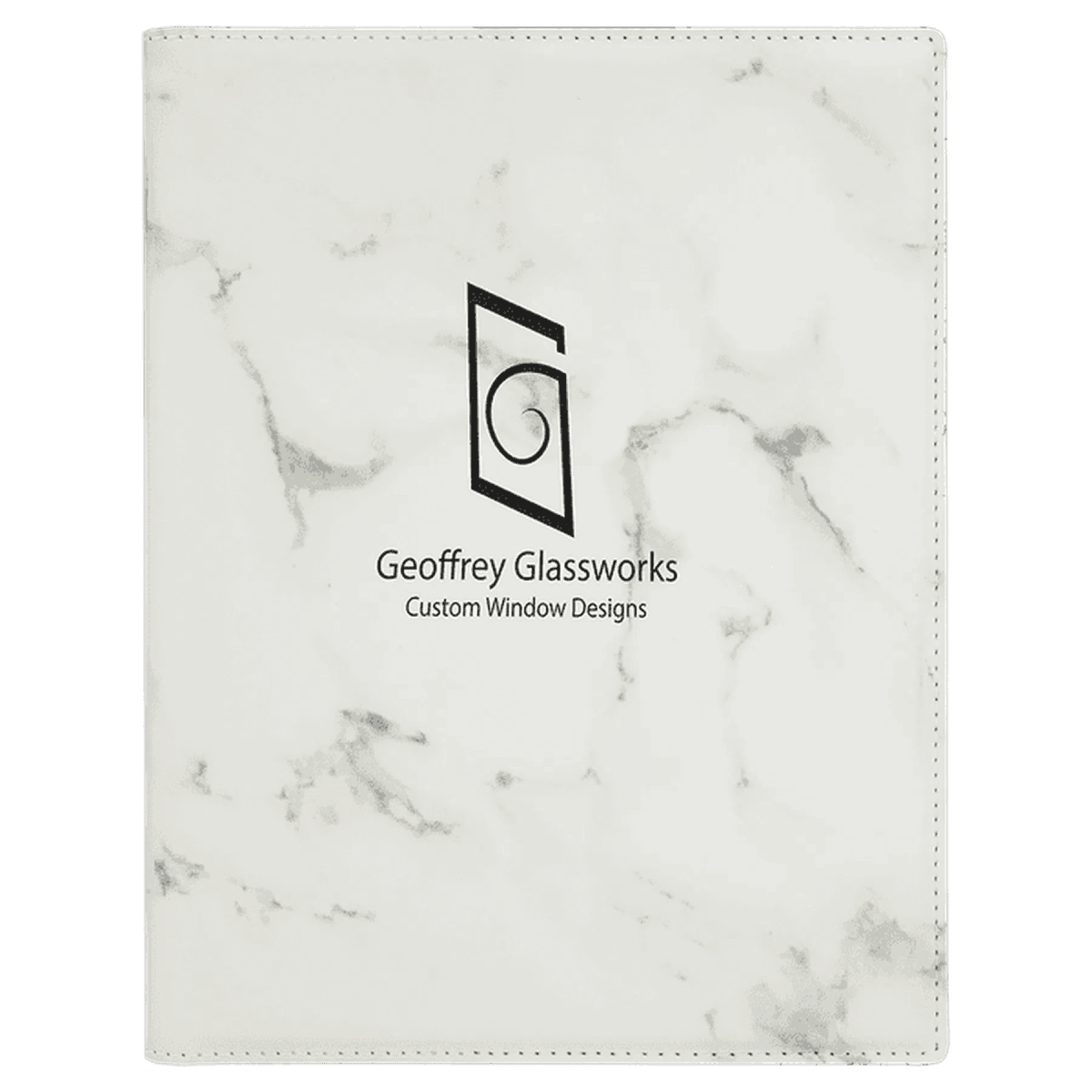 Personalized Portfolios with Zipper and Notepad - Bamboo