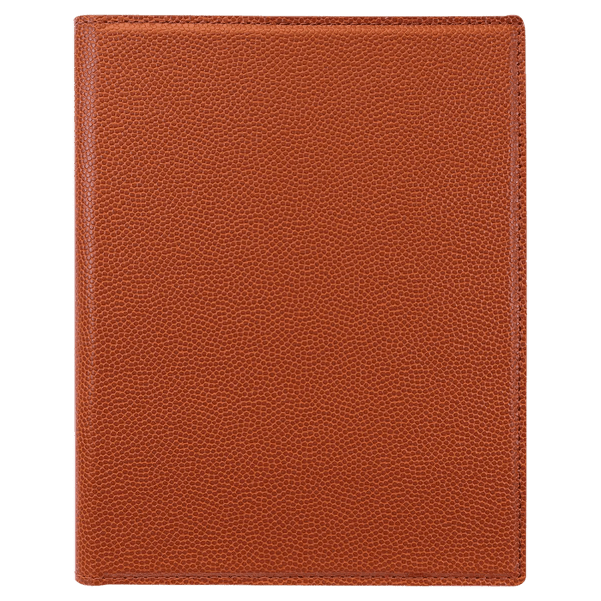 Personalized Portfolios with Zipper and Notepad - Dark Brown