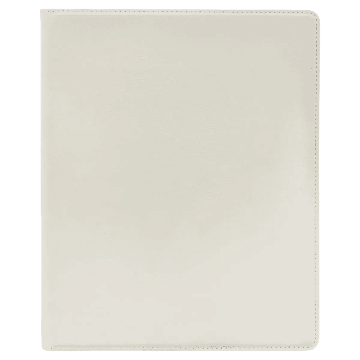 Personalized Portfolios with Zipper and Notepad - White