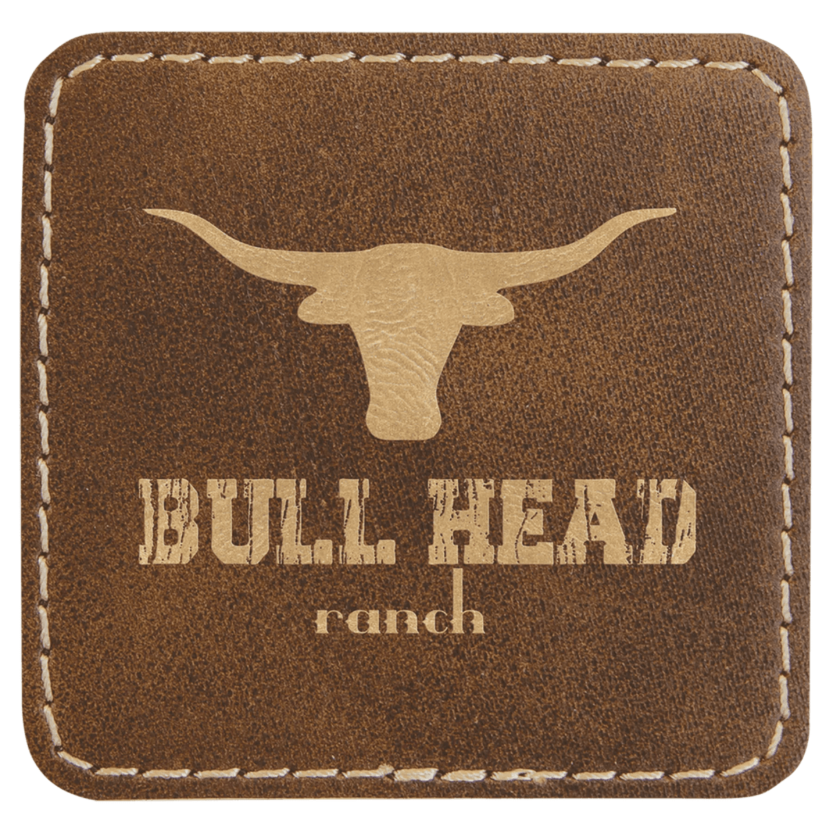 Personalized Self - Adhesive Patches - Heat Transfer - Rustic/Gold
