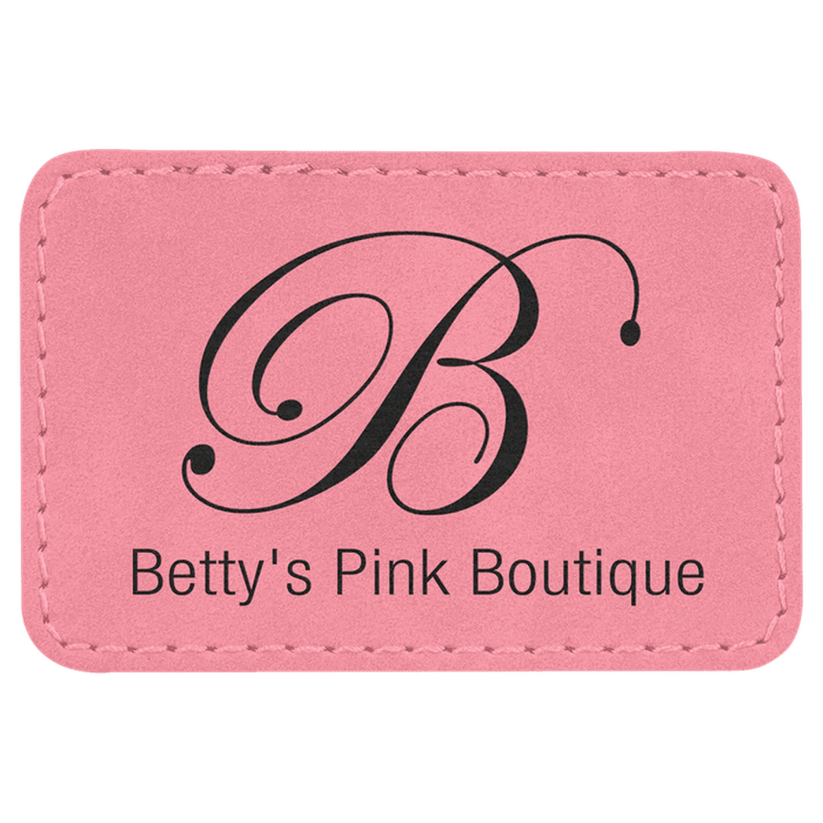 Personalized Self - Adhesive Patches - Heat Transfer - Pink