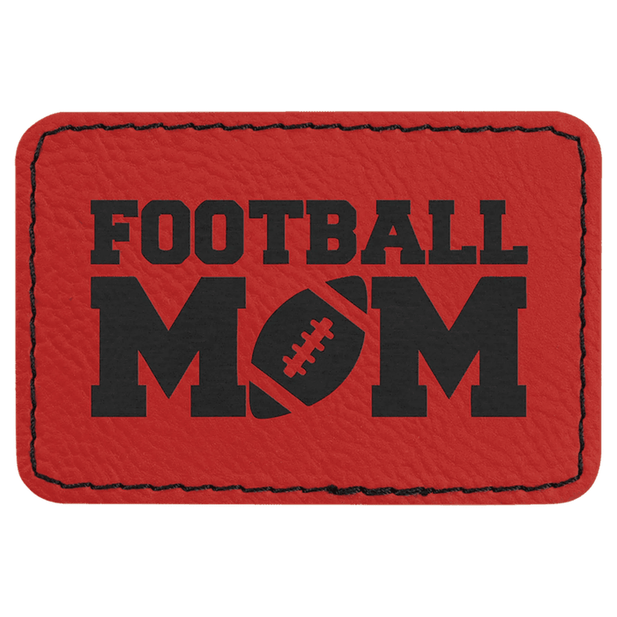 Personalized Self - Adhesive Patches - Heat Transfer - Red