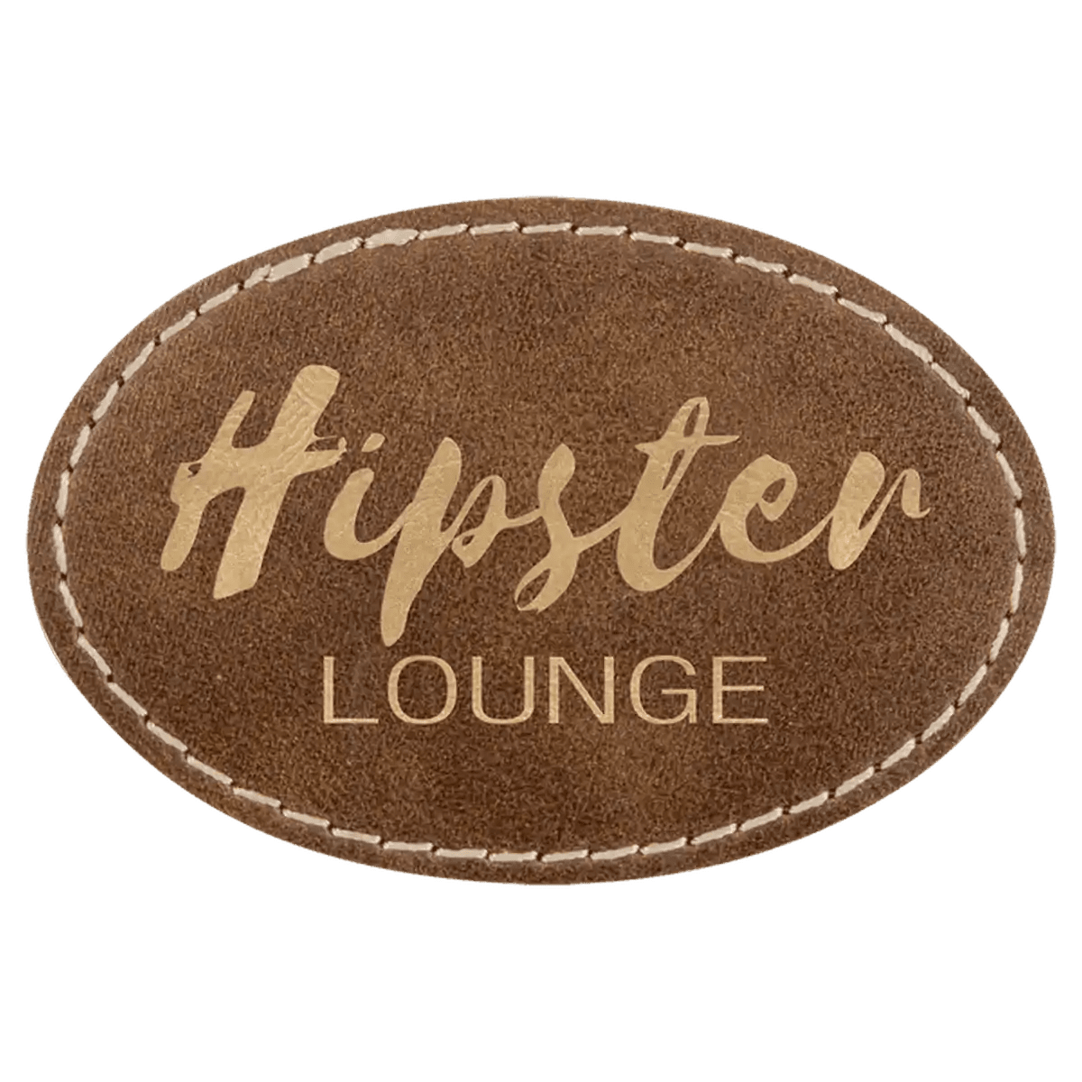 Personalized Self - Adhesive Patches - Heat Transfer - Rustic/Gold