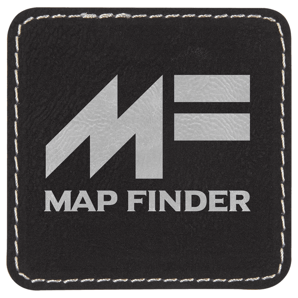 Personalized Self - Adhesive Patches - Heat Transfer - Black/Silver
