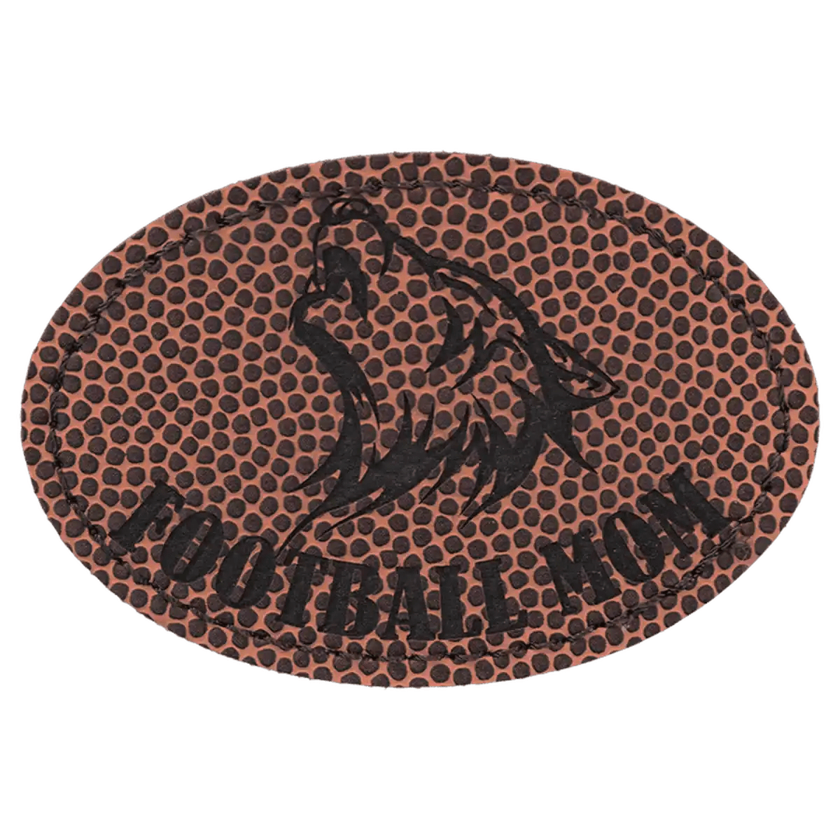 Personalized Self - Adhesive Patches - Heat Transfer - Football
