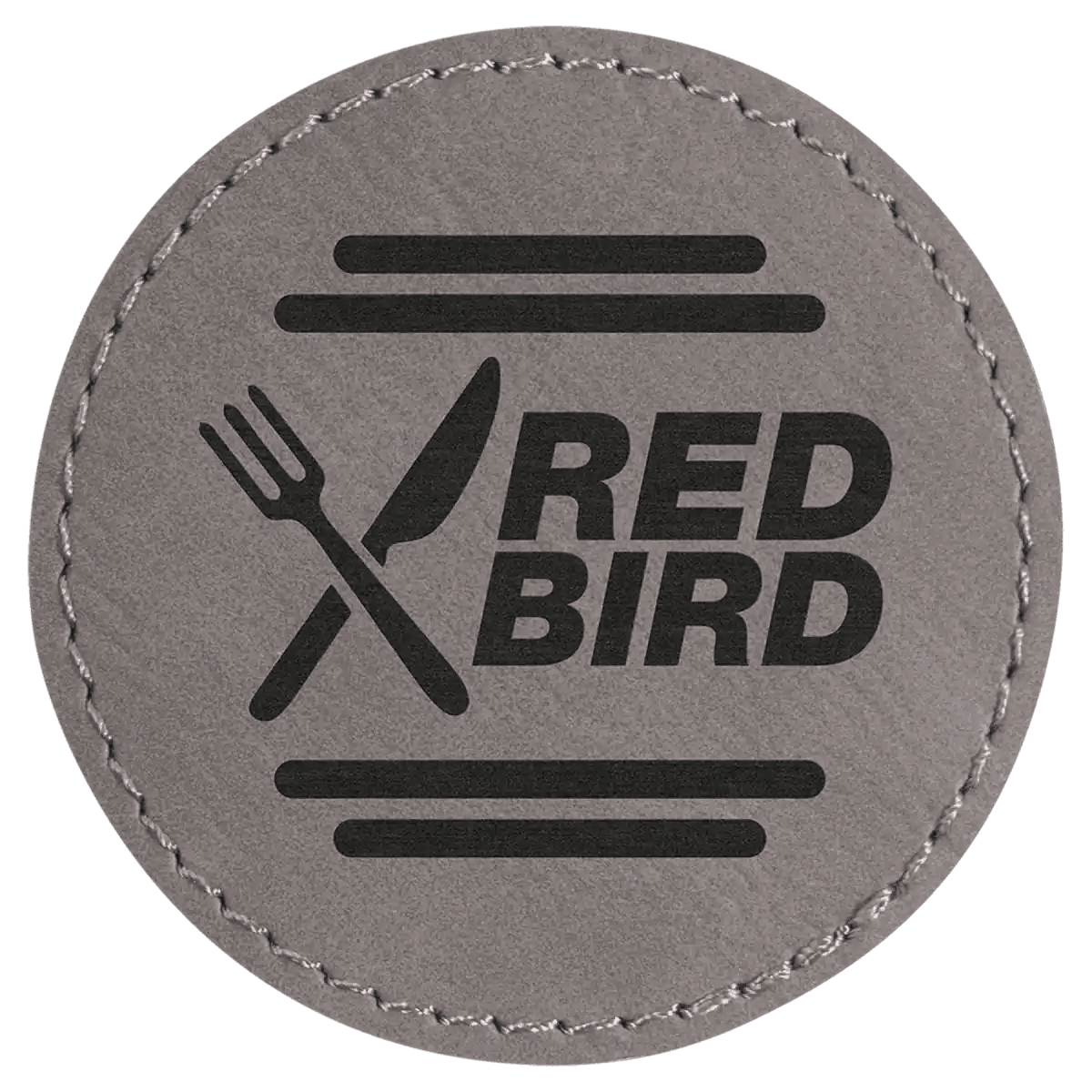 Personalized Self - Adhesive Patches - Heat Transfer - Gray