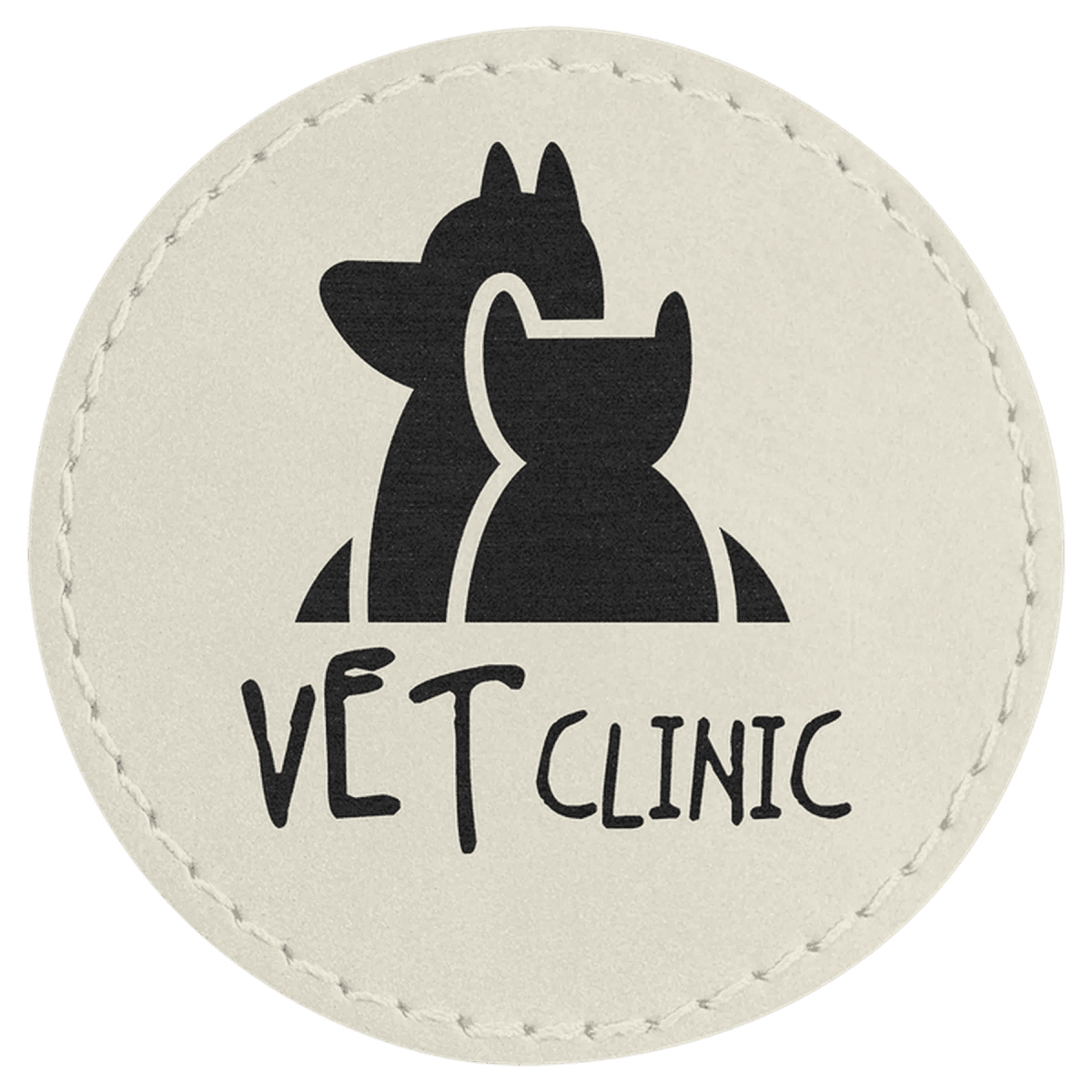 Personalized Self - Adhesive Patches - Heat Transfer - White