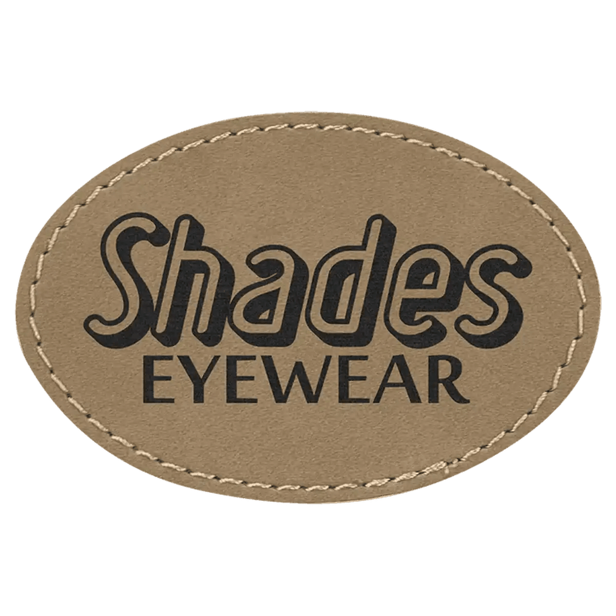Personalized Self - Adhesive Patches - Heat Transfer - Light Brown