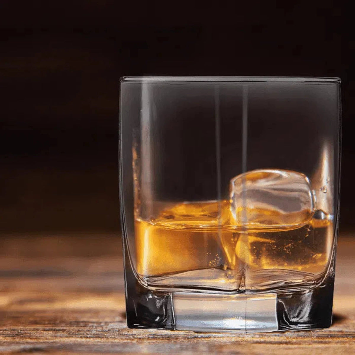 Personalized Square Double Old Fashioned Glass - LightForce Laser Engraving, LLC