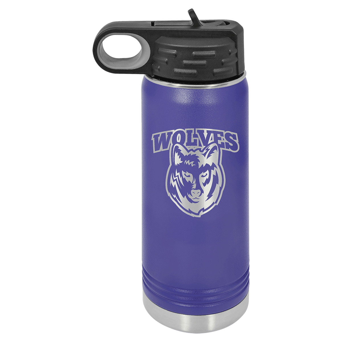 Personalized Water Bottles – 2X Polar Camel Drinkware - Purple