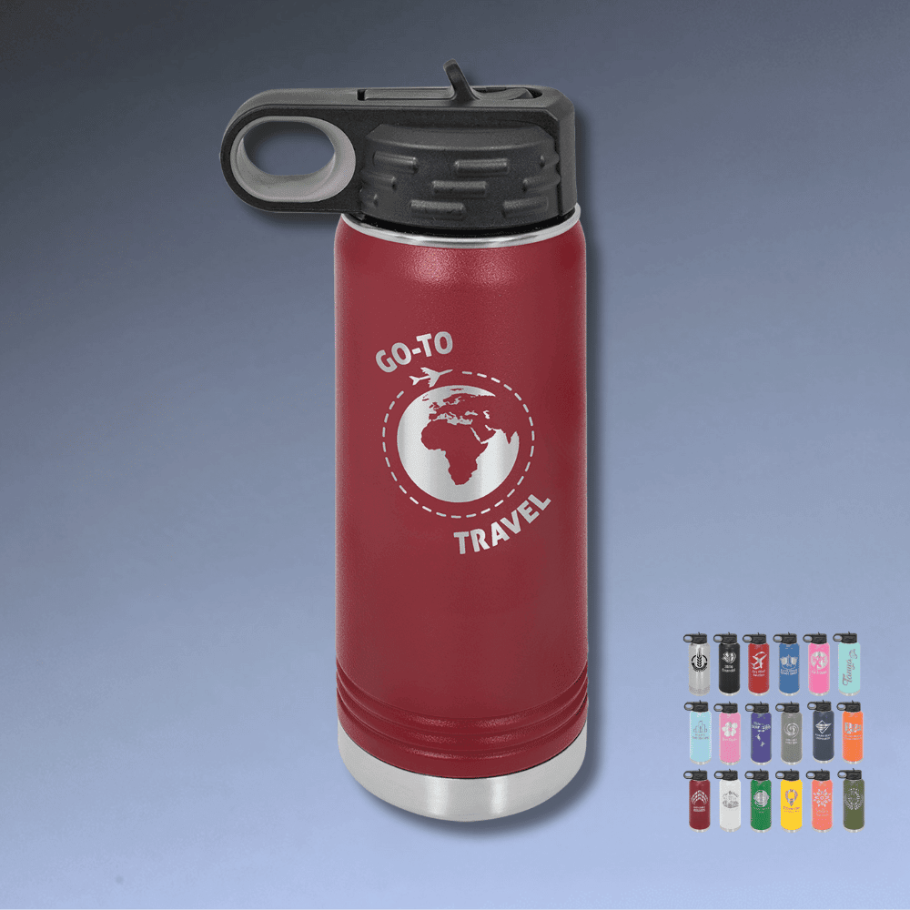 Personalized Water Bottles – 2X Polar Camel Drinkware - Stainless