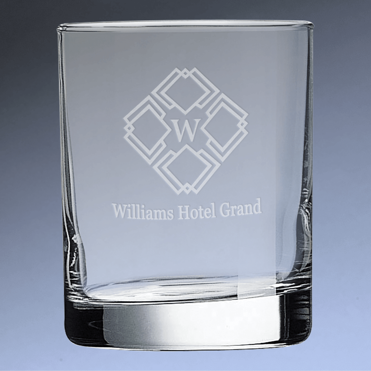 Personalized Whiskey Glass - Laser Etched Cocktail or Juice Glassware - Classic