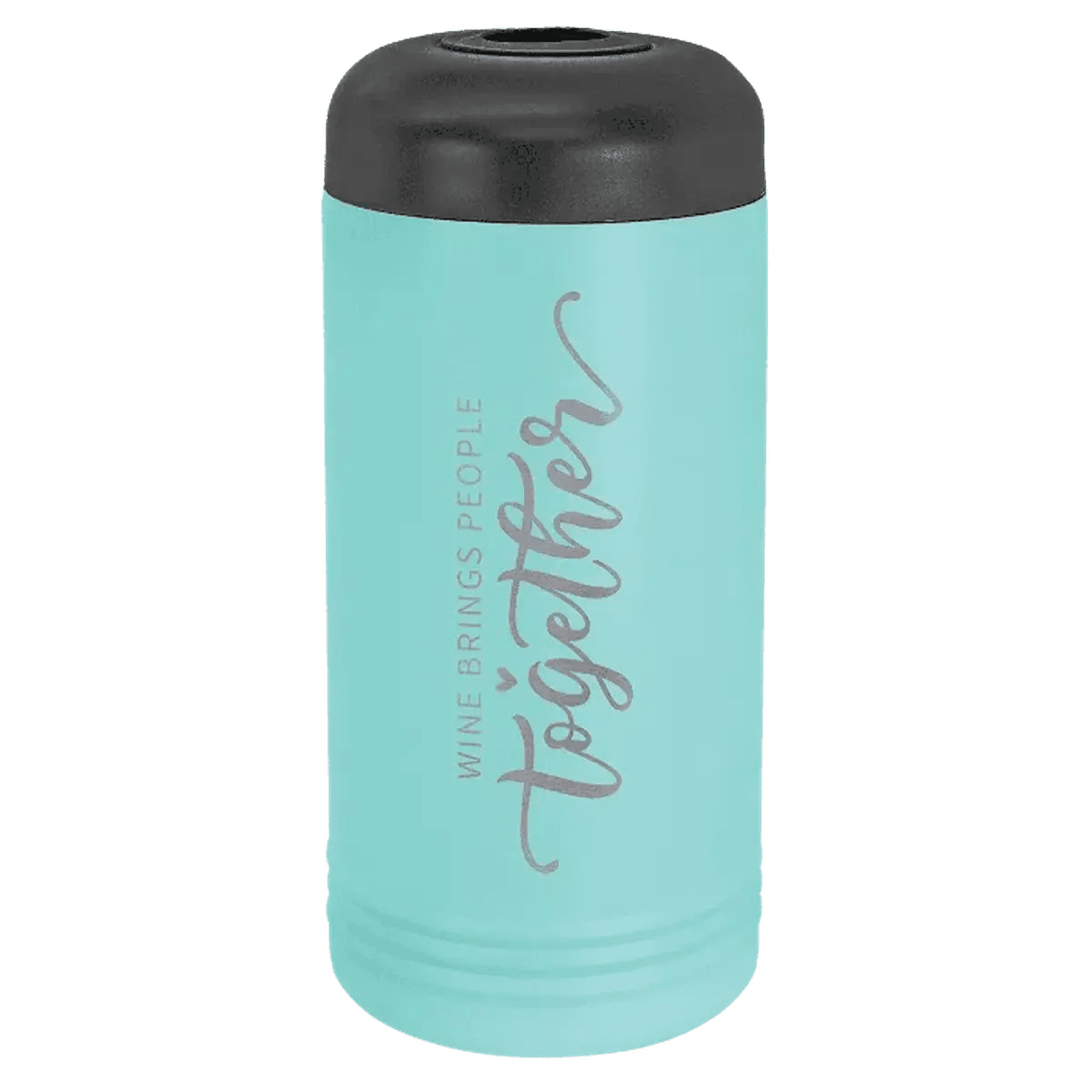 Personalized Wine Chillers - Vaccuum Insulated Polar Camel Wine Cooler - Teal