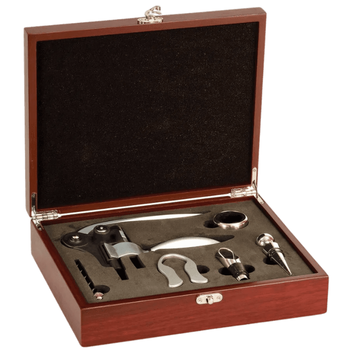Personalized Wine Tool Gift Set with Rabbit - Style Opener - 