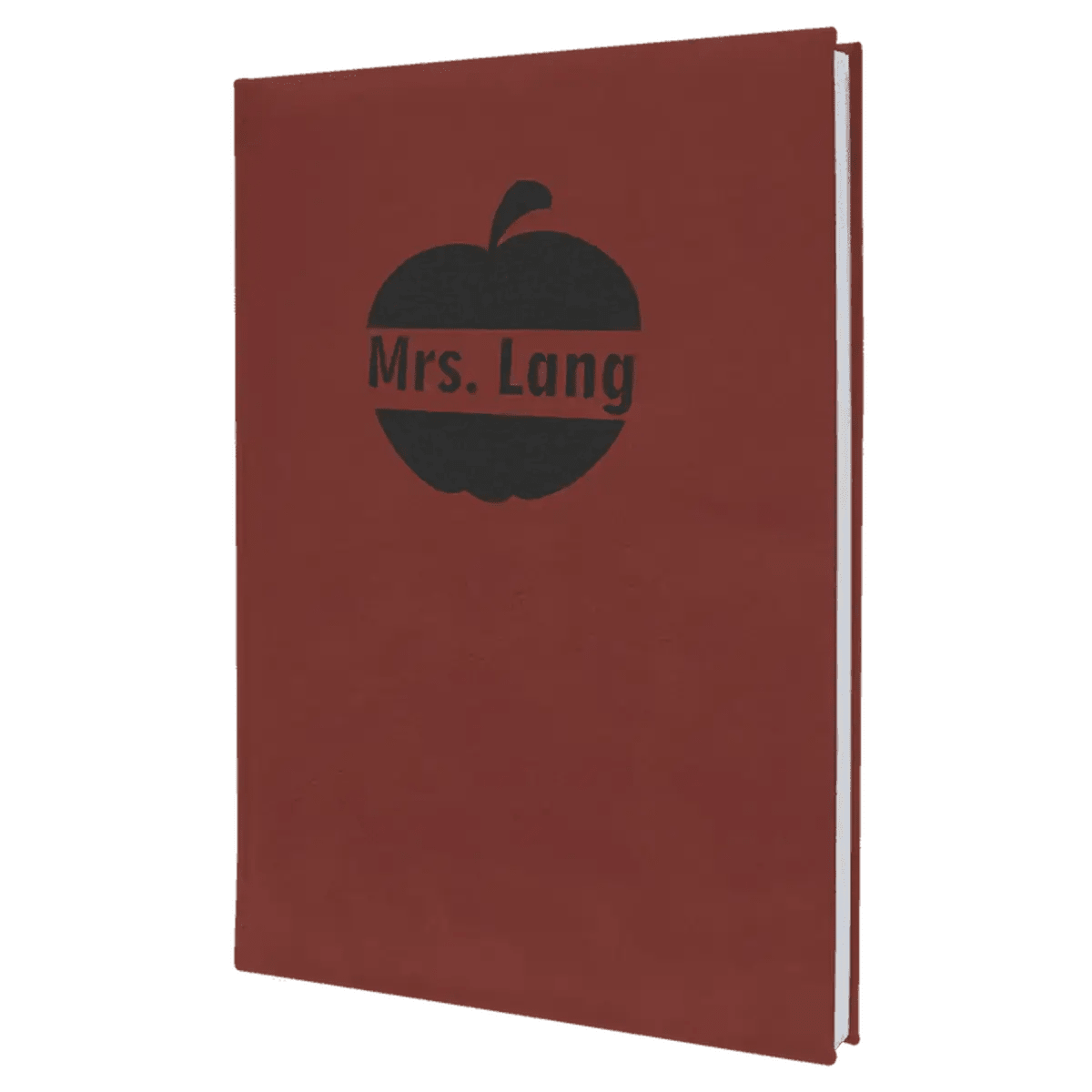 Personalized Writing Journals in Leatherette or Cork - Rose