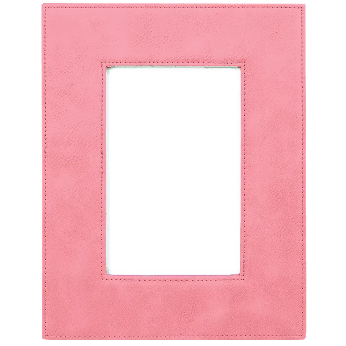 Pink Leatherette Frame (Various Sizes) - LightForce Laser Engraving, LLC