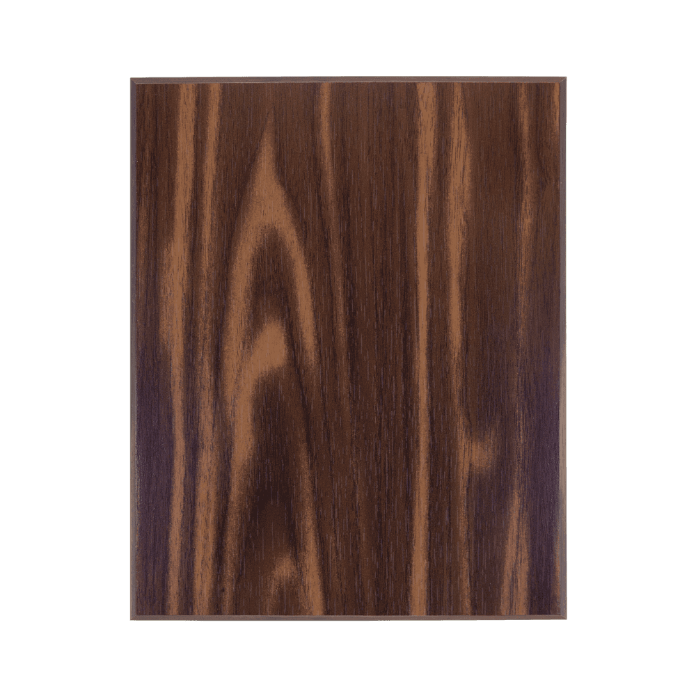 Plaque Boards with Cherry, Walnut or Oak Finish | Customize with Plaque Plate - Walnut