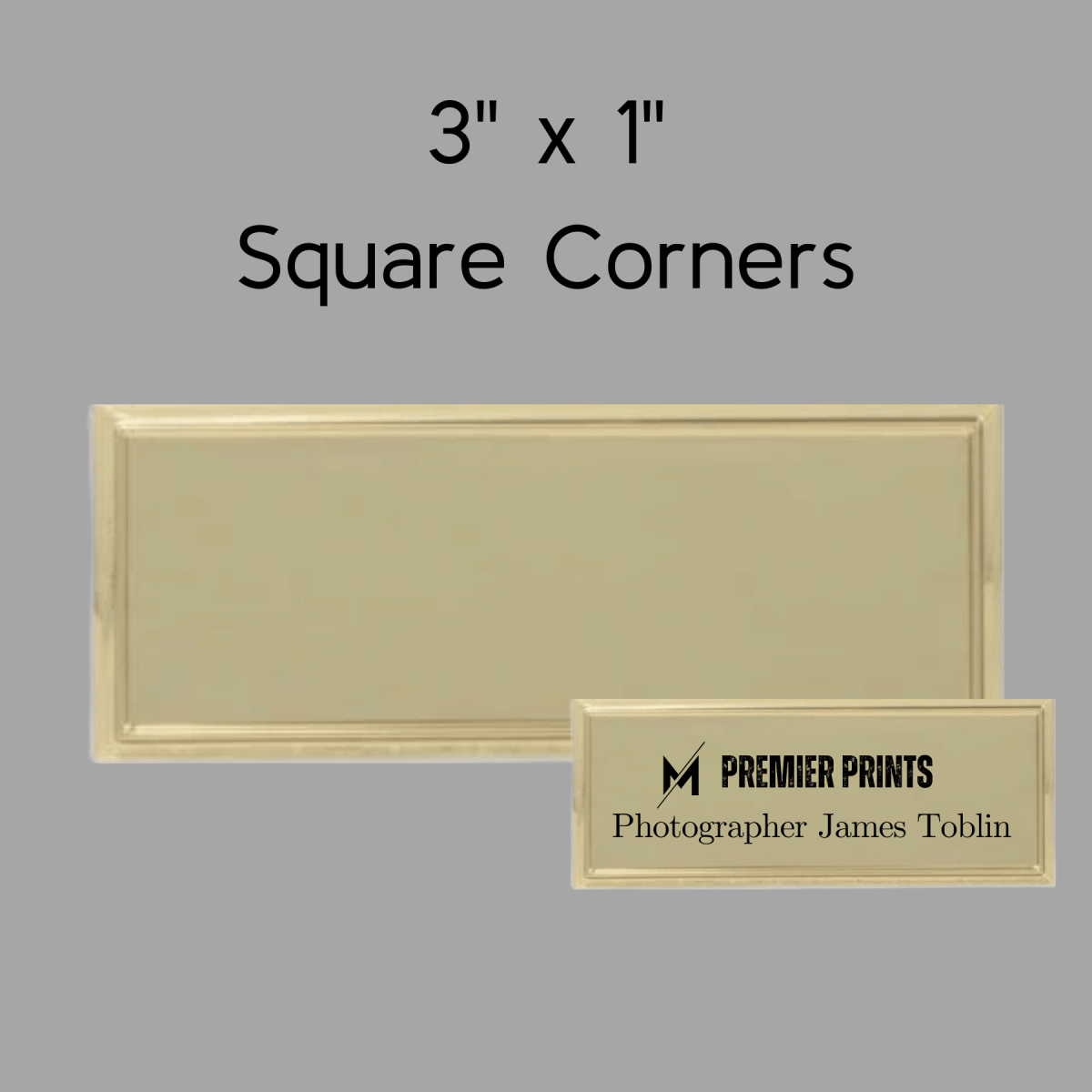 Plastic Frames for 2 Ply Plastic Name Badges - LightForce Laser Engraving, LLC