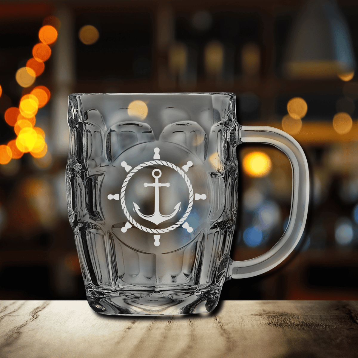 Polar Camel 20 oz. Beer Mug with Oval Engraving Area - LightForce Laser Engraving, LLC