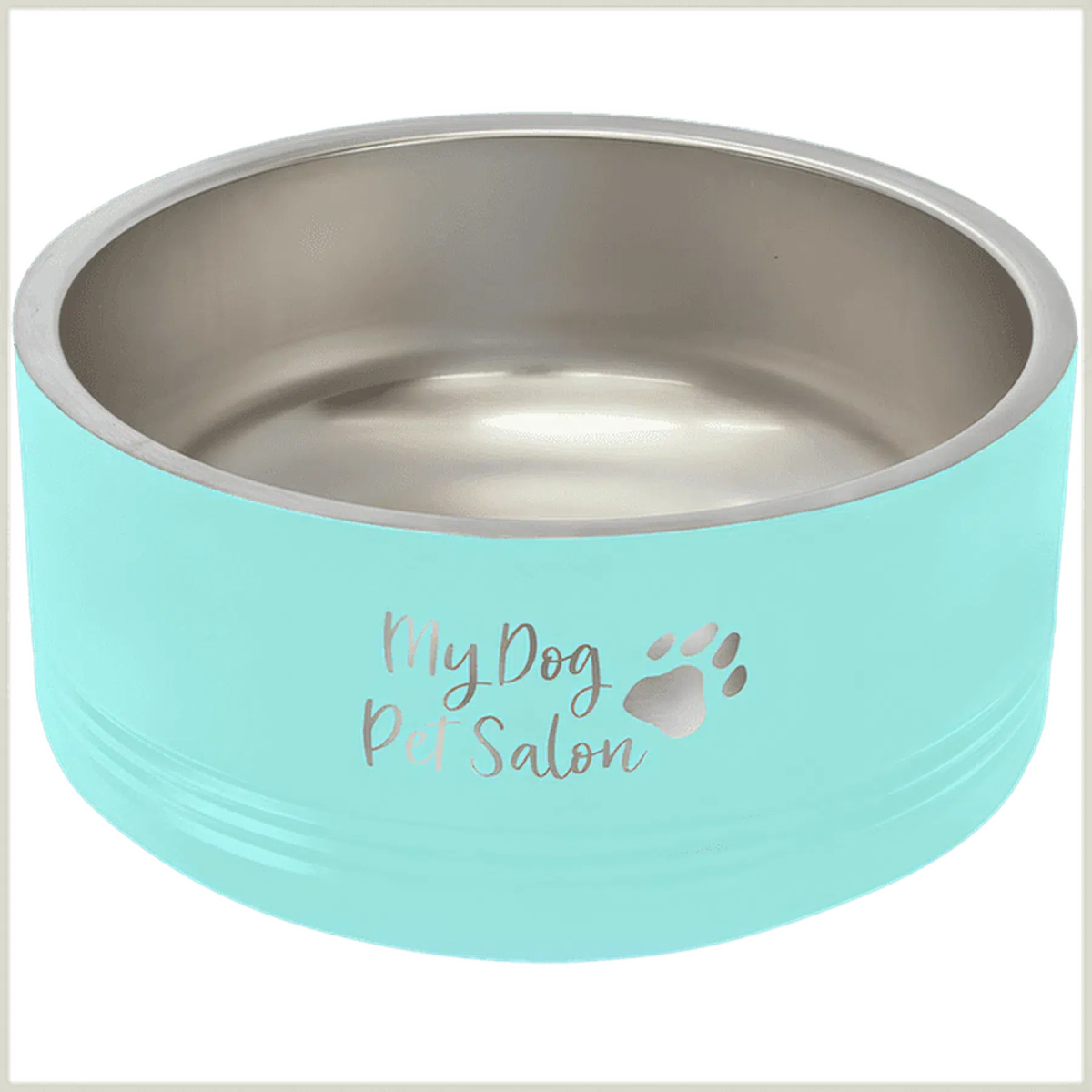 Polar Camel Heavy Duty Pet Bowls (Non - Slip Bottoms, Sizes 18 oz., 32 oz., and 64 oz.) - LightForce Laser Engraving, LLC