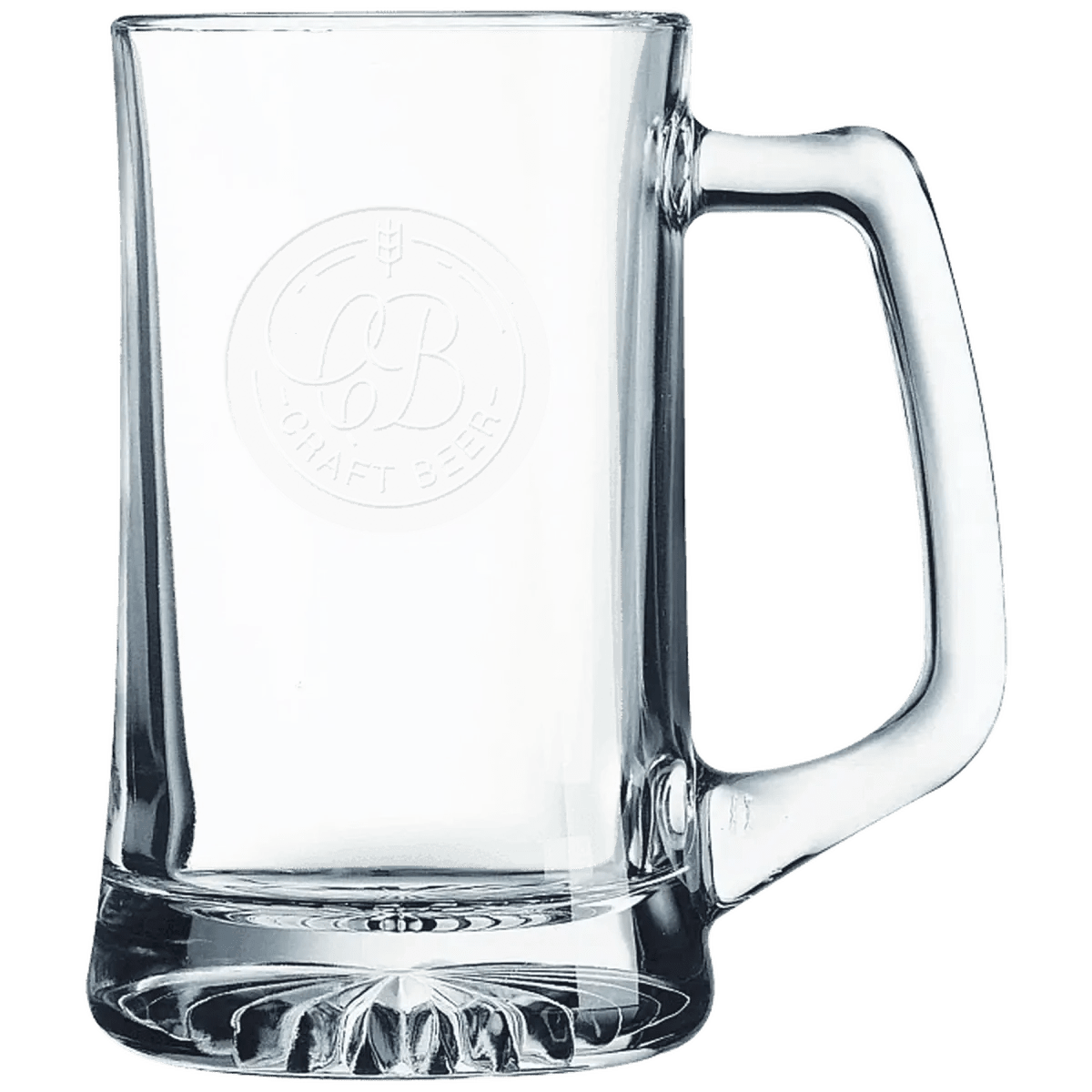 Polar Camel Personalized Beer Mugs – Laser Etched in Two Styles - Classic