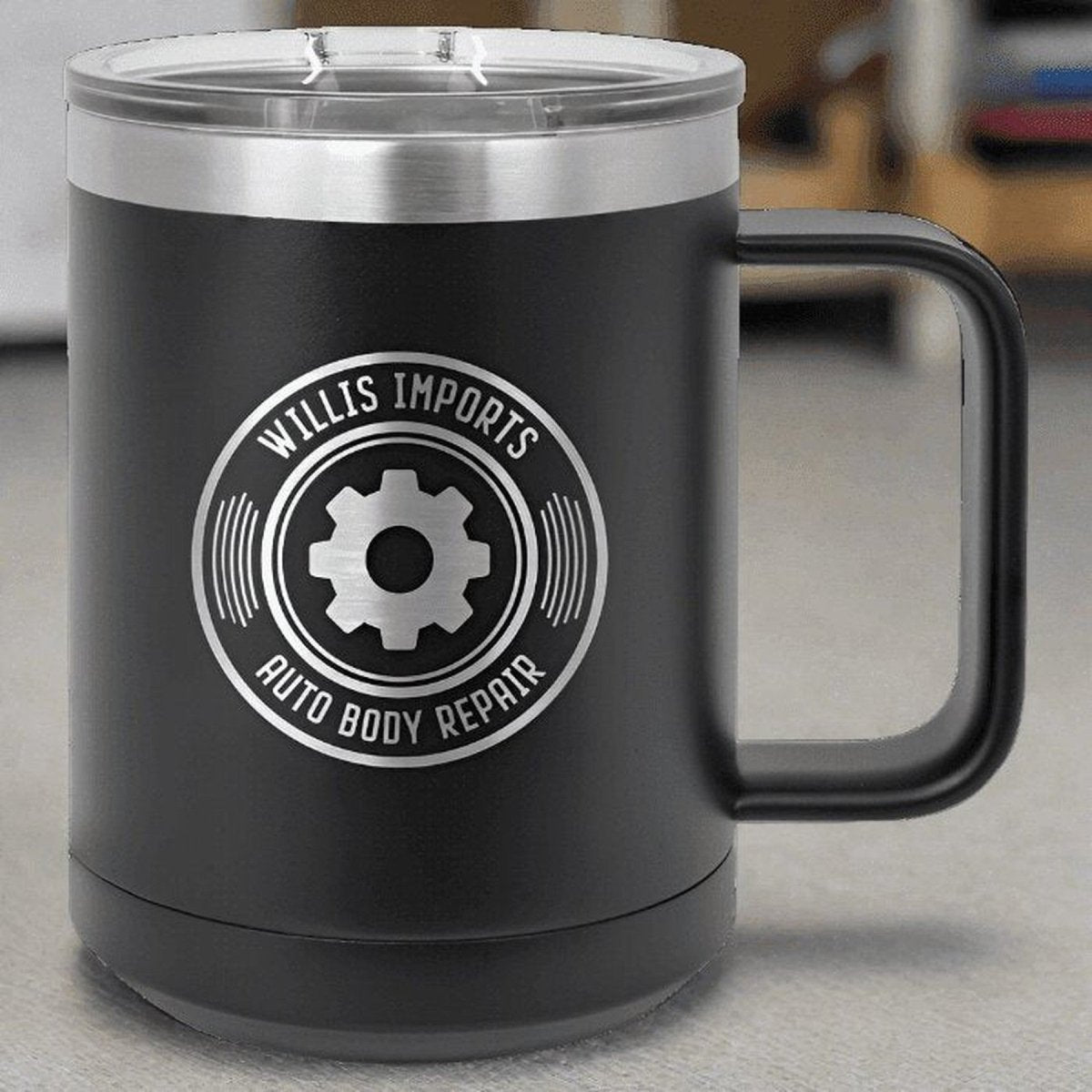 Polar Camel Personalized Travel Mugs - Stainless